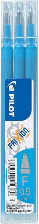 Actual product image Pilot Frixion Ball refill 0,3mm (Gel mine, Light blue, 0.30 mm)