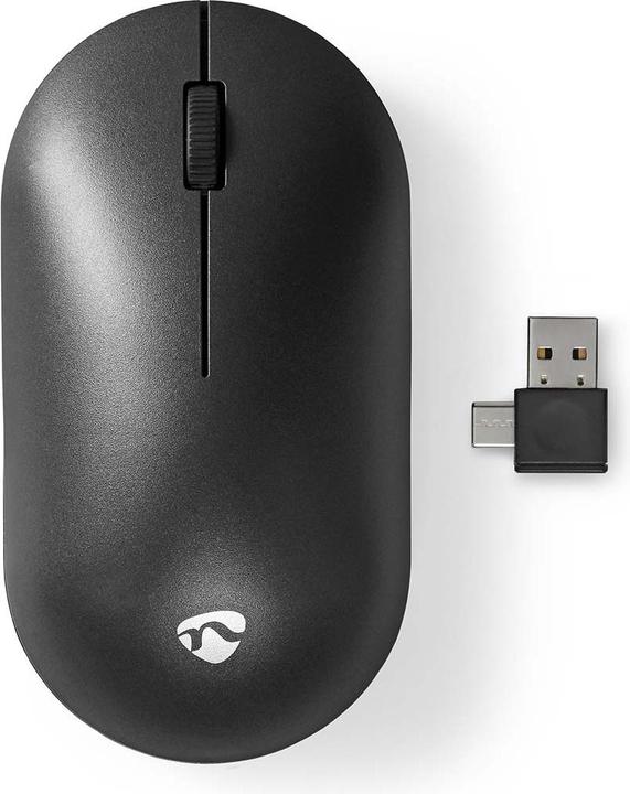 Produktbild Nedis Mouse | Drahtlos | 1200 dpi | Anzahl Knöpfe: 3 | Beidhändig (Kabellos)