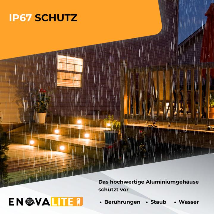 Immagine prodotto Enovalite Faretti da incasso a pavimento a LED (3600 lm, IP67)
