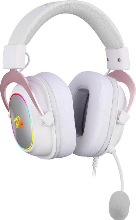 Actual product image Redragon Słuchawki H510 Zeus-X RGB Białe (H510W-RGB) (Cable)