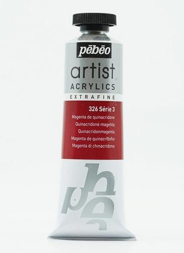 Immagine prodotto Pebeo Artist Acrylics extrafine (Quinacridon magenta, 37 ml)