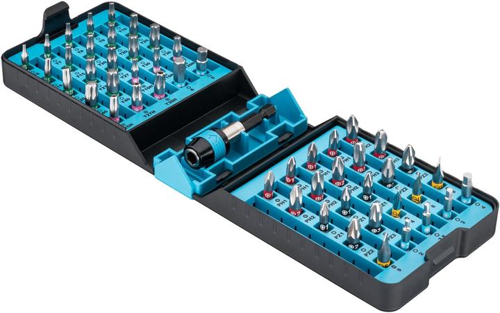 Actual product image HAZET Screwdriver bit set 2240N/51 ∙ Hexagon, solid 6.3 (1/4 inches) ∙ Pozidriv profile PZ, Cross r… (6.3 mm)