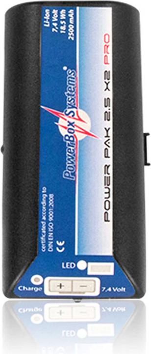 Actual product image Powerbox Systems PowerPak 2.5X2 PRO 2500 mAh 7.4V (7.40 V, 2500 mAh)