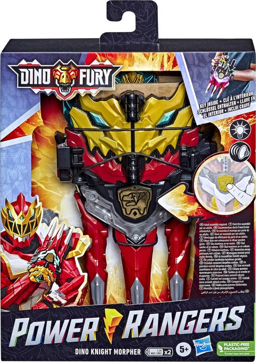 Actual product image Hasbro Power Rangers Dino Knight Morpher