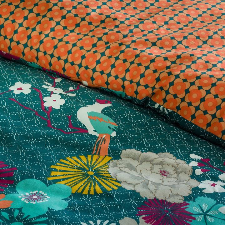 Immagine prodotto La Redoute Interieurs Miss China Bleu Canard (Copripiumino, 260 x 240 cm)
