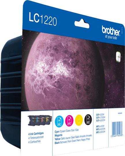 Produktbild Brother Lc-1220valbpdr (M, BK, C, Y)