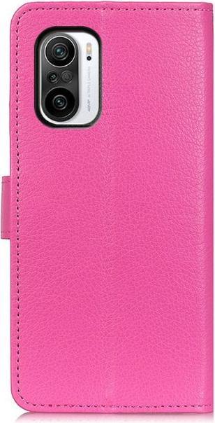 Actual product image MU Classic Litchi Leather Bookcover Series (Xiaomi Poco F3 Pro, Xiaomi Poco F3)