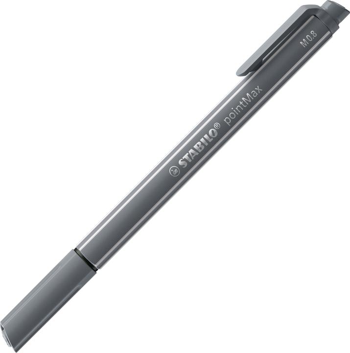 Produktbild STABILO pointMax Filzschreiber (Dunkelgrau, 1 x)