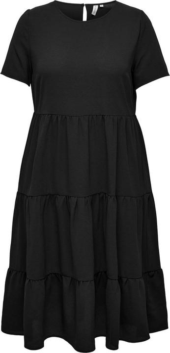 Only Normal geschnitten Rundhals Langes Kleid Kleid