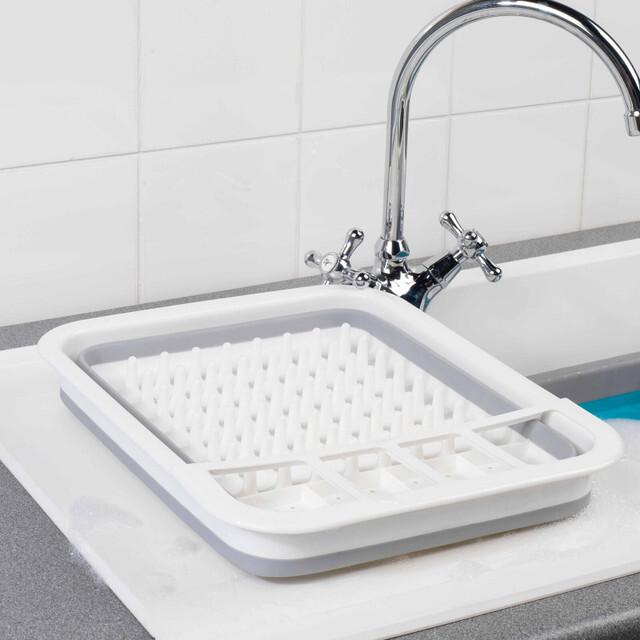 Actual product image Beldray LA031051BEU7 collapsible dish drainer