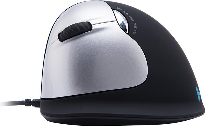Actual product image R-Go Tools Ergonomic Mouse HE Large Left-Handed (Cable)