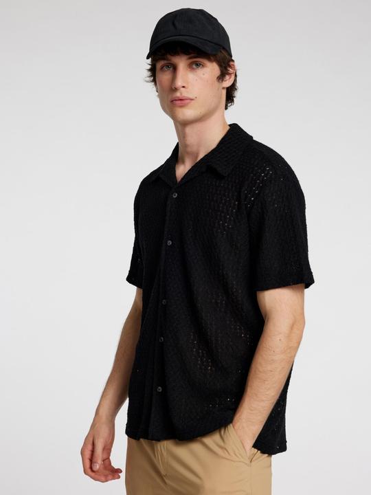 Actual product image Selected Homme Jacquard Strick Kurzarmhemd (XXL)