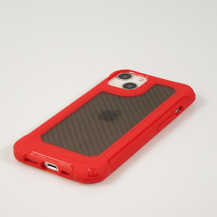 Image du produit PhoneLook Coque Cover Military Élite avec dos en carbone semi-transparent (Apple iPhone 14)