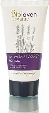 Biolaven Moisturizing & Regenerating Night Face Cream Grape Seed Oil & Lavender Oil 50Ml (50 ml, Nachtcreme)
