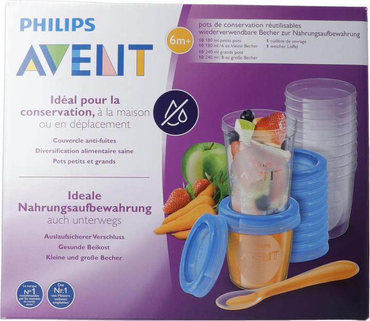 Image du produit Philips Avent Aufbewahrungssystem für Babynahrung