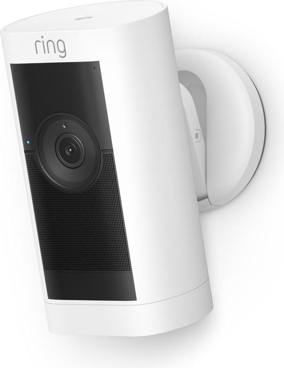 Ring Stick Up Cam Pro - Batterie - Blanc - UE (1920 x 1080 Pixels)