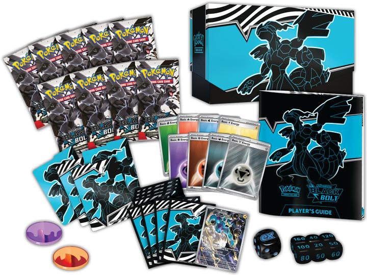 Produktbild Pokémon Scarlet & Violet Black Bolt Elite Trainer Box (Englisch, Elite / Top Trainer Box)