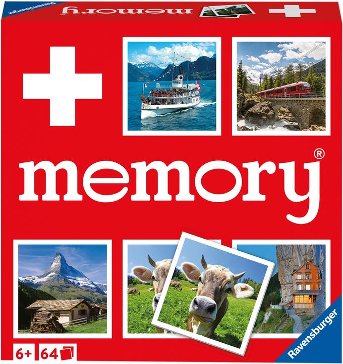 Ravensburger Memory Switzerland (Deutsch, Englisch, Französisch, Italienisch)