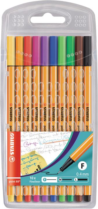 Immagine prodotto STABILO Borsa Point 88 (Multicolore, 10 x)