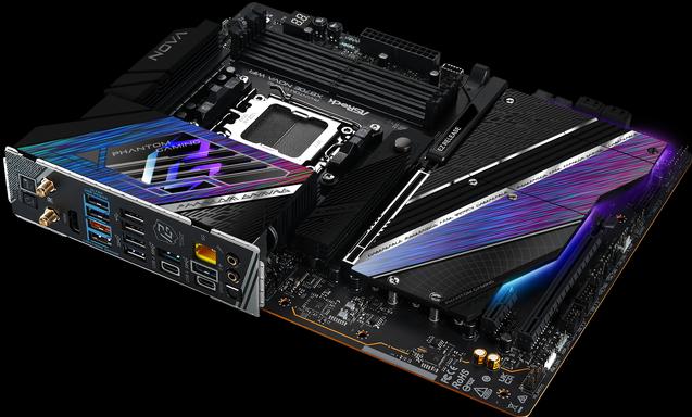 Image du produit AsRock MB AMD AM5 X870E Nova WiFi (AM5, AMD X870E, ATX)