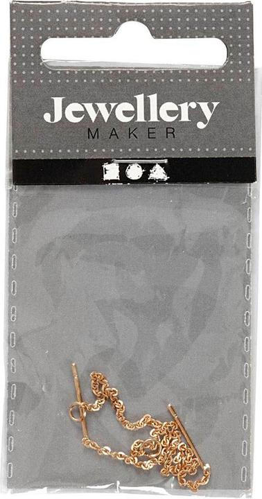 Image du produit Creativ Company Boucles d'oreilles en chaîne dorées, 1 paire