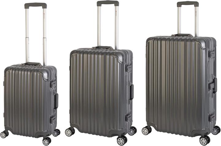 Produktbild Travelhouse 3-teiliges Reisekoffer-Set (108 l, Handgepäck (bis 50l), M (50 - 90l), L (90 - 115l))