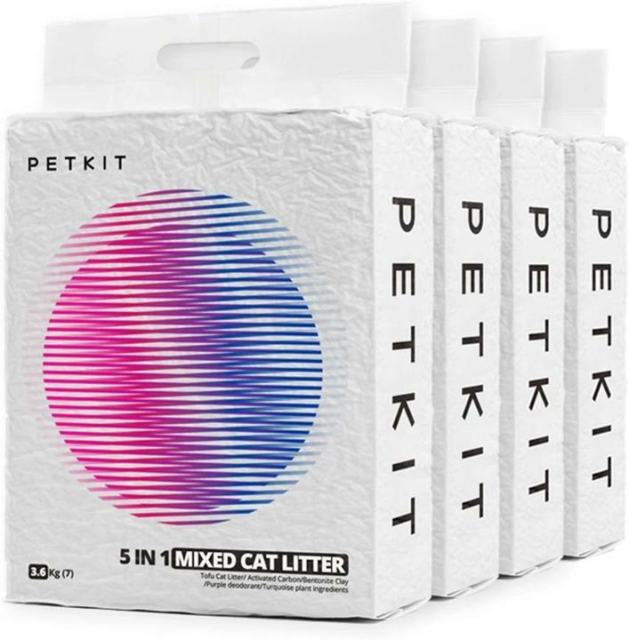 Petkit 5-en-1 Mixed 1-Pack (Agglomérant, 3.60 kg)