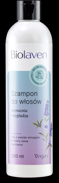 Immagine prodotto Biolaven Shampoo per capelli all'uva, olio di pesto e olio di lavanda 300Ml (300 ml, Shampoo liquido)