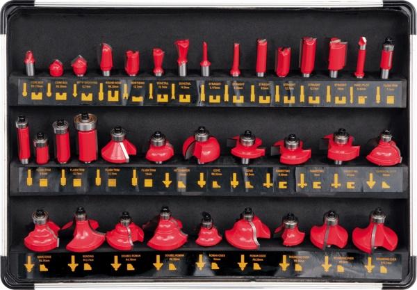 Produktbild Yato Router Bit Set 36pcs (Ersatzklinge)