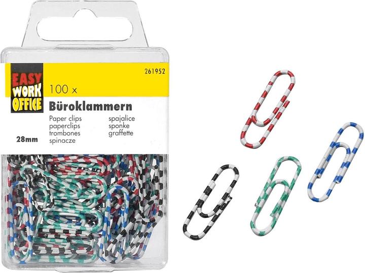 Actual product image Easy Work Paper clips (100 x)
