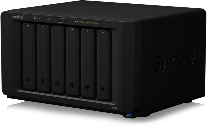 Actual product image Synology DiskStation DS1621+ (6 x 4 TB, Synology HAT 53xx)