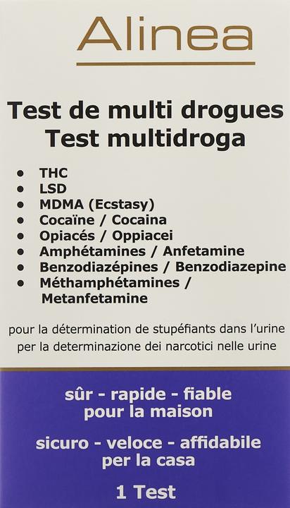 Produktbild Alinea Multi-Drogen-Selbsttest 8 Urin (1 x)