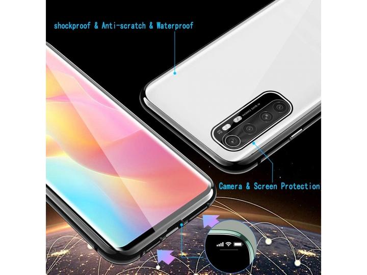 Produktbild G-Case Xiaomi Mi Note 10 Lite Aluminium Magnetic Glass Case Hülle (Xiaomi Mi Note 10 Lite)