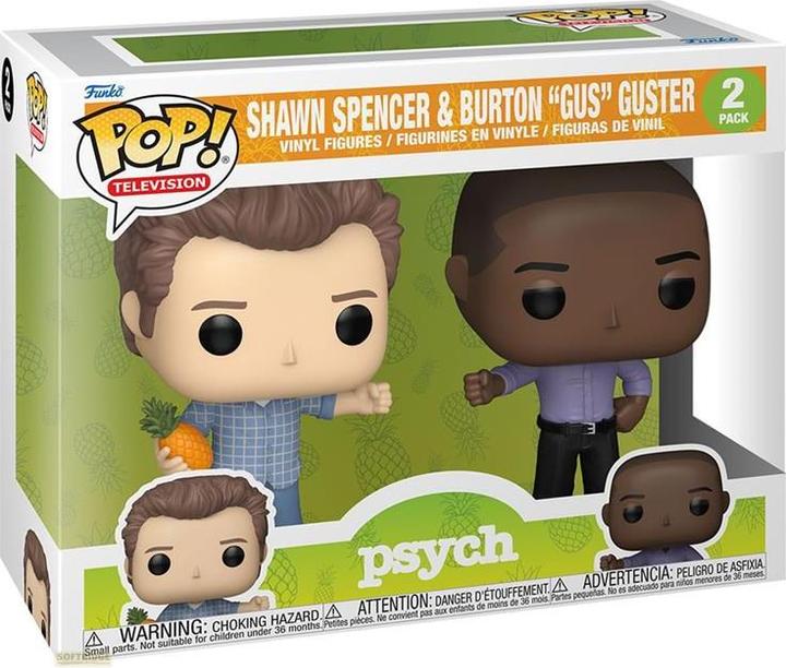 Actual product image Funko Psych POP! Vinyl Figuren 2er-Pack Shawn&Gus 9 cm