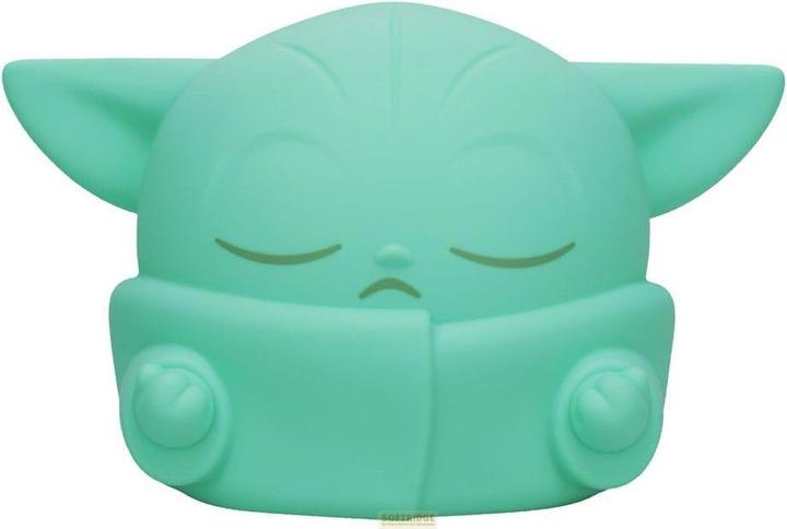 Paladone Products Star Wars The Mandalorian Squishy Glo Silikon-Leuchte Grogu 15 cm