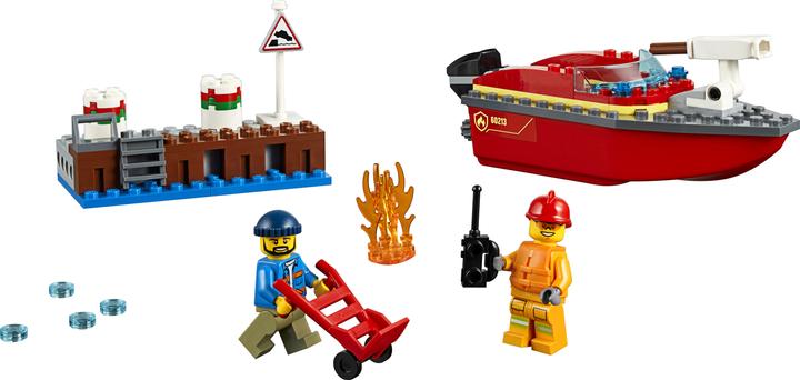 Produktbild LEGO Feuerwehr am Hafen (60213, LEGO City)