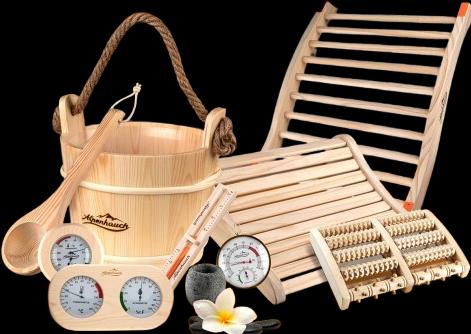 Immagine prodotto Alpenhauch Secchio per sauna con cazzuola