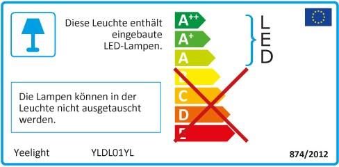 Energie-Label Yeelight Crystal (1700 lm)