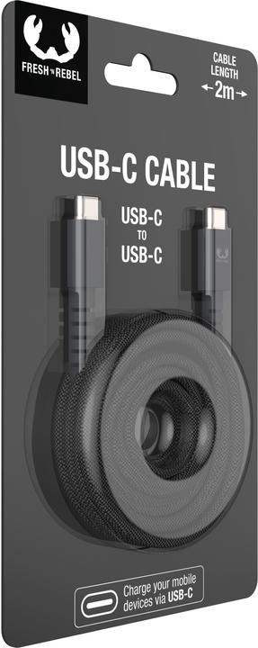 Produktbild Fresh'N Rebel USB C - USB C (2 m, USB 3.0, 15 W)