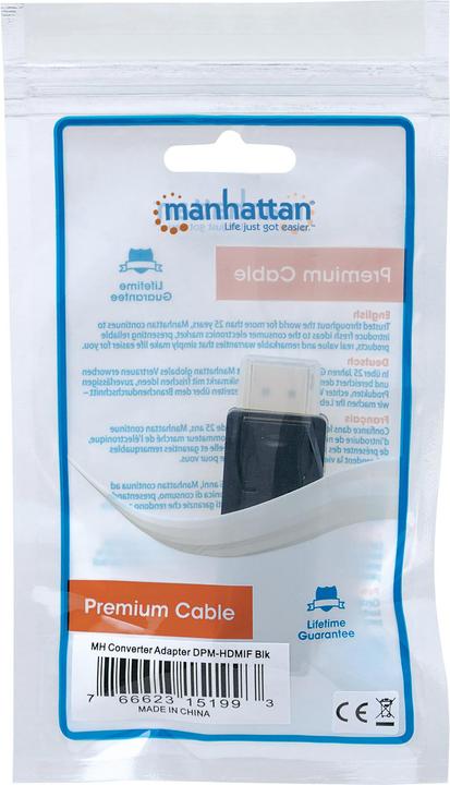 Produktbild Manhattan DisplayPort zu HDMI (HDMI, 7 cm)