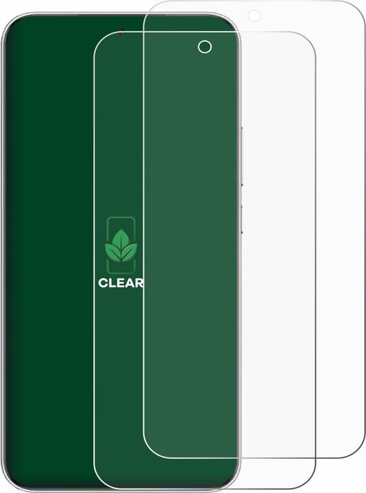 Actual product image ScreenLeaf Protective film sustainable screen protector screen protector film clear transparent (2 Piece, Nubia Red Magic 7)