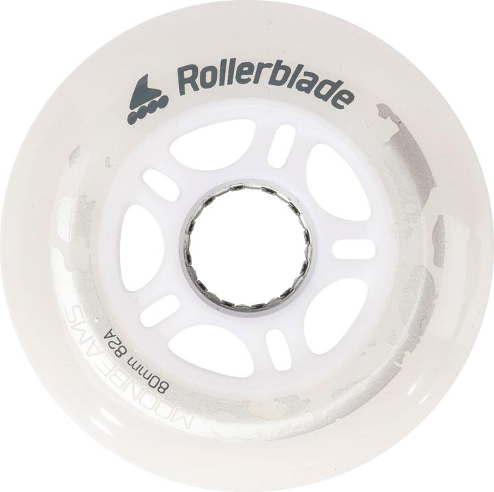 Produktbild Rollerblade Inline-Skates Rollen-Komplettset Moonbeams LED 80/82A (80 mm, 82a)