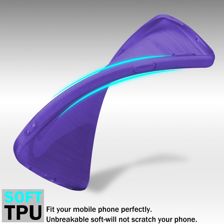 Produktbild Cadorabo Hülle für Apple iPhone XR im TPU Brushed Kameraschutz LM160 Style (Apple iPhone XR)