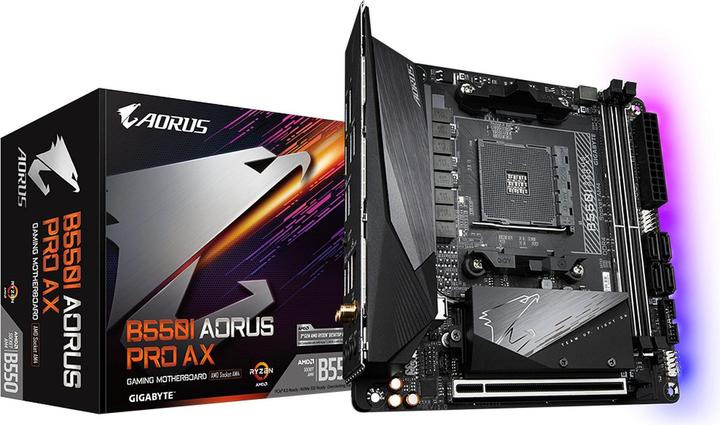 Produktbild Gigabyte B550I Aorus Pro AX (AM4, AMD B550, Mini-ITX)