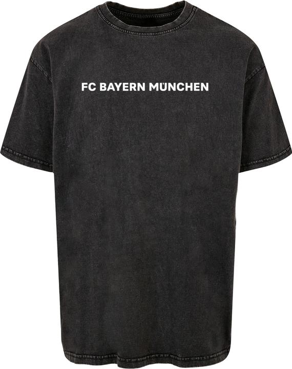FC Bayern München Acid Washed Heavy Oversize Tee - 115553