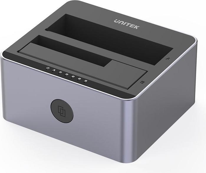 Image du produit Unitek Y-3026GY01-UE Station de clonage de disques 2 x SATA 2 5 /3 5 USB 5Gbps (USB-B, 2 Ports)