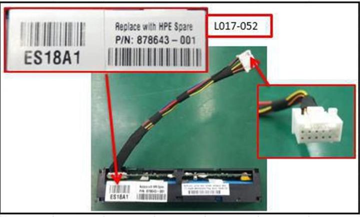 Immagine prodotto HPE Batteria di stoccaggio intelligente