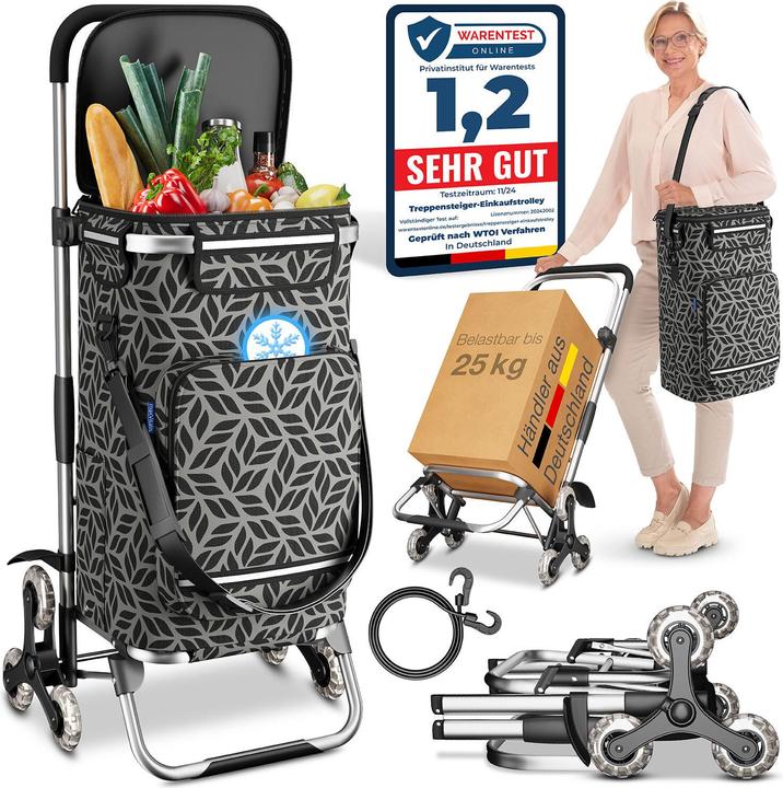 Actual product image Aktivshop Premium stair climber shopping trolley
