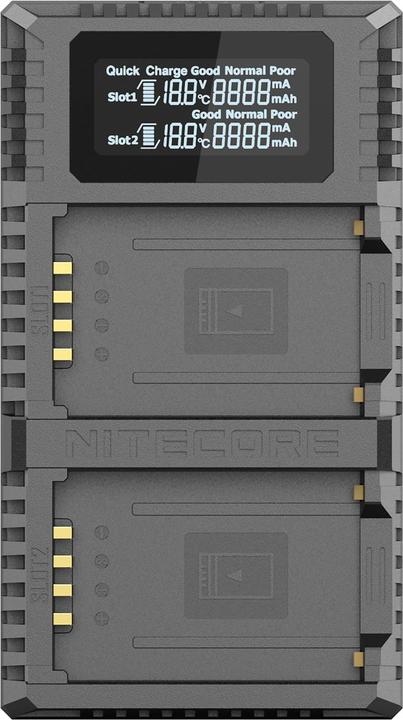 Nitecore FX2 PRO - für Fuji Cameras (Kamera Akku Ladegerät)