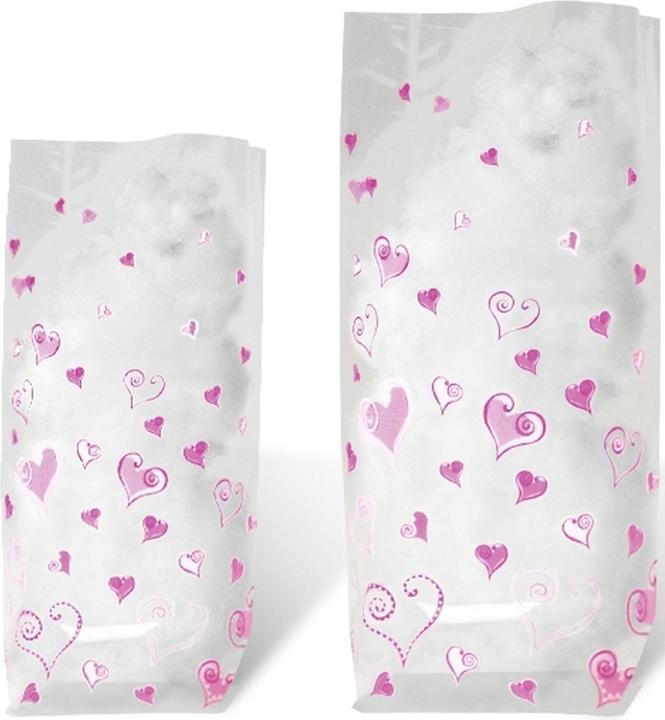 Actual product image Ursus Bottom bag 11,5x19,0 hearts (Gift bag, 10 x)